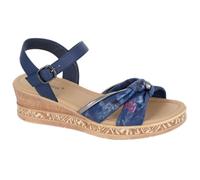 Cipriata SARINA L635 Ladies Comfort Fashion Two Tone Halter Back Buckle Sandal
