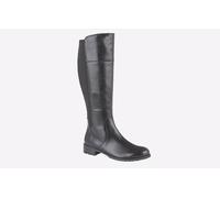 Cipriata Silvia Memory Foam Womens Knee High Boots | Slip On Shoes | Black | UK Size 8