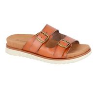 Cipriata TIBERIA L651 Ladies Twin Buckle Adjustable Strap Slip On Summer Mule