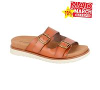 Cipriata Tiberia Womens Sandals Slides, Size 3 In Tan | Slip On Shoes | Tan | UK Size 3