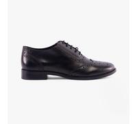 Cipriata Violetta Brogue Leather Womens Ladies Dress Fashion Shoes Black