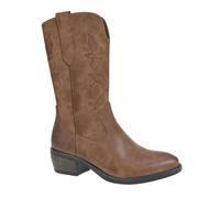 Cipriata Wanda L447 Ladies Memory Foam Dress Fashion Cowgirl Inside Zip Boots