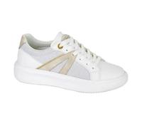 Cipriata Womens Aden Trainers - White/Silver - 7 UK - White/Silver - 100% Mixed