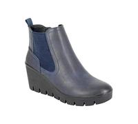 Cipriata Womens Annina Ankle Boots - Navy Blue - 6 UK - Navy Blue - 100% Mixed