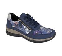 Cipriata Women's Clita Floral Trainers in Navy | Size: 7 Cipriata Navy 7
