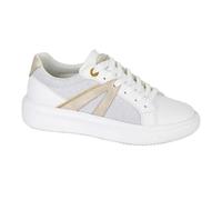 Cipriata Womens Aden Trainers - White/Silver - White/Silver - 8 UK