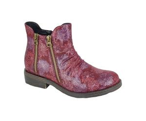Cipriata Womens/Ladies Agatina Floral Ankle Boots DF2492
