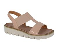 Cipriata Womens/Ladies Aladina Wedge Sandals - Nude - 3 UK - Nude