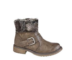 Cipriata Womens/Ladies Andreana Biker Style Ankle Boots