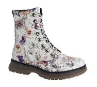 Cipriata Womens/Ladies Annetta Floral Patent PU Ankle Boots DF2405
