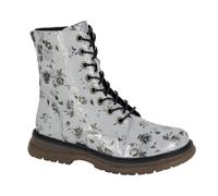Cipriata Womens/Ladies Annetta Floral Patent PU Ankle Boots DF2405