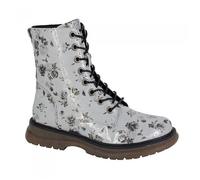 Cipriata Womens/Ladies Annetta Floral Patent PU Ankle Boots Grey 8 UK
