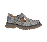 Cipriata Womens Cira Floral Mary Janes - Light Grey - Light Grey - 5 UK