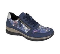 Cipriata Womens/Ladies Clita Floral Trainers (7 UK) (Navy)