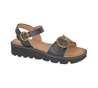 Cipriata Womens/Ladies Mimi Wedge Sandals Blue 6 UK