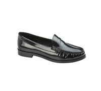 Cipriata Womens/Ladies Nicolina Leather Loafers - Black - Black - 3 UK - 100% Mixed