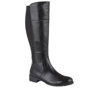 Cipriata Womens/Ladies Silvia Leather High Leg Boots (5 UK) (Black)