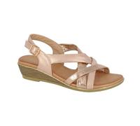 Cipriata Women's Quarta Sandals in Rose Gold | Size: 7 Cipriata Rose Gold 7