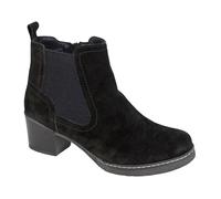 Cipriata Womens Suede Ankle Boots Memory Foam Comfort Inside Zip UK 3-8