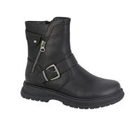 Cipriata Womens/Ladies Tilda PU Biker Boots DF2291