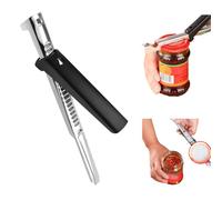 Cipszoely Jar Openers for Arthritis Hands Effortless Arthritis Jar Opener Adjustable, Multifunctional Jar Opener for Weak Hands Seniors Non-Slip Manual Can Opener Jar Lid Opener