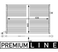 MAHLE CIR 25 000P Low Temperature Cooler, intercooler