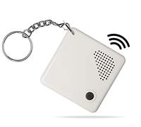 Cirbic Talking Clock Keychain for Blind - Clear North American English Voice, time and Day of The W larm, for Visually Impaired, Elderly or Blind