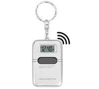 Cirbic Talking Clock Keychain with LCD screen - clear American accent, announcing time with press of the button, great for visually impaired or blind (1)