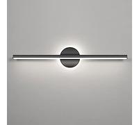 CIRC LED Bathroom Mirror Light Black Vanity Wall Mount Lamp, Makeup Mirror Front Lighting Fixture Above Mirror Cabinet, Linear Vanity Mirror Lights for Dressing Table Bath,6000k,40cm,Remarkable88