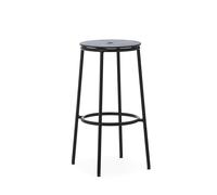 Circa Bar Stool H75 Black/Black Oak