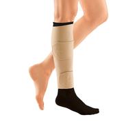 CircAid Juxtalite Lower Leg System - Easy to Use Adjustable Compression Level Garment for Men & Women, Leg Circulation, Compatible with Elastic Stockings, X-Large (Full Calf)/ Long