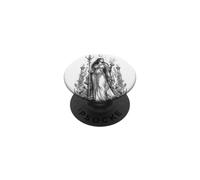 Circe Greek Sorceress Crescent Moon Mythology Artwork PopSockets Adhesive PopGrip