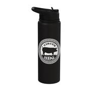 Circe's BBQ Funny Greek Mythology The Odyssey Stainless Steel Insulated Water Bottle