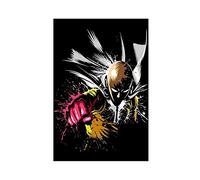 CIRCIR Anime Poster One Punch Man Saitama Poster Canvas Wall Art Decor Print 12x18inch (30x45cm) for Living Room, Bedroom