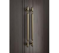 CIRCIR Heavy-Duty Commercial Stainless Steel Push Pull Door Handle/Barn Door Pull Handles/Glass Pulls,Modern Door Handle Hardware(Bronze,150cm/59.1in)