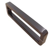 CIRCIR Stainless Steel Push Pull Door Handles,Entry Door Handle for Barn Kitchen, 24/32/47/59inch Long, Front Door/Office Glass Doors(Black2,102.5cm/40.3in)