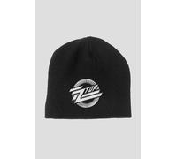 Circle Band Logo Beanie Hat ZZ Top Black One Size