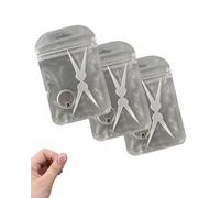 Circle Cat Eye Magnet Ring-Shaped Cat Eye Magnet for Nails Strong Nail Tool Portable Hollow Circular Cateye Y & Rin-gMagnet(Wide Beam Heart French) for Home DIY, Beginners & Nail Artists(3pcs)