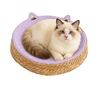 Circle Cat Scratcher Breathable Hand-Weaving Nest