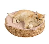 Circle Cat Scratcher Breathable Hand-Weaving Nest