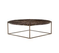 Circle Coffee Table Ø100 Emperador Marble