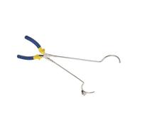 Circle Crucible Clamp Silver Plastic Iron Metal Refining Tool