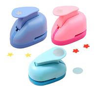 Circle Cutter, Circle Punch 2 Inch, One Hole Punch, Square Hole Punch, Card Corner Cutter, Paper Punches for Crafts, 38 x 63 x 48 mm