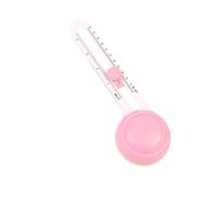 Circle Cutter, Circular Rotary Cutter for Paper Crafts Scrapbooking (Included 2 Blades), Cutting Diameter 4 in To 12.6 In,Pink