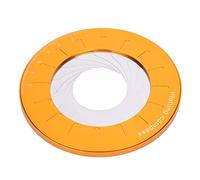 Circle Drawing Tool ,Stainless Steel Adjustable Flexible Rotary Ruler Round Drafting Geometric Ruler Suitable for Woodworking Enthusiasts and Designer 4.9In,Other office equipment and consumables