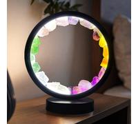 Circle Earth Mixed Minerals LED Lamp