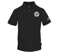 Circle Emblem Logo Black Polo Shirt Plein Sport Black M