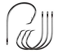 Circle Hooks Saltwater Fishing Hooks, 50/150pcs in-line Octopus Circle Hook High Carbon Steel Straight Eye Barbed Point Catfish & for Saltwater & Freshwater Fishing (8/0_50pcs)