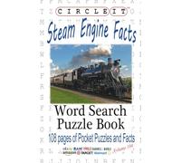 Circle It, Steam Engine / Locomotive Facts, Word Search, Puzzle Book