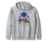Circle Jerks Punk Long Horn Zip Hoodie